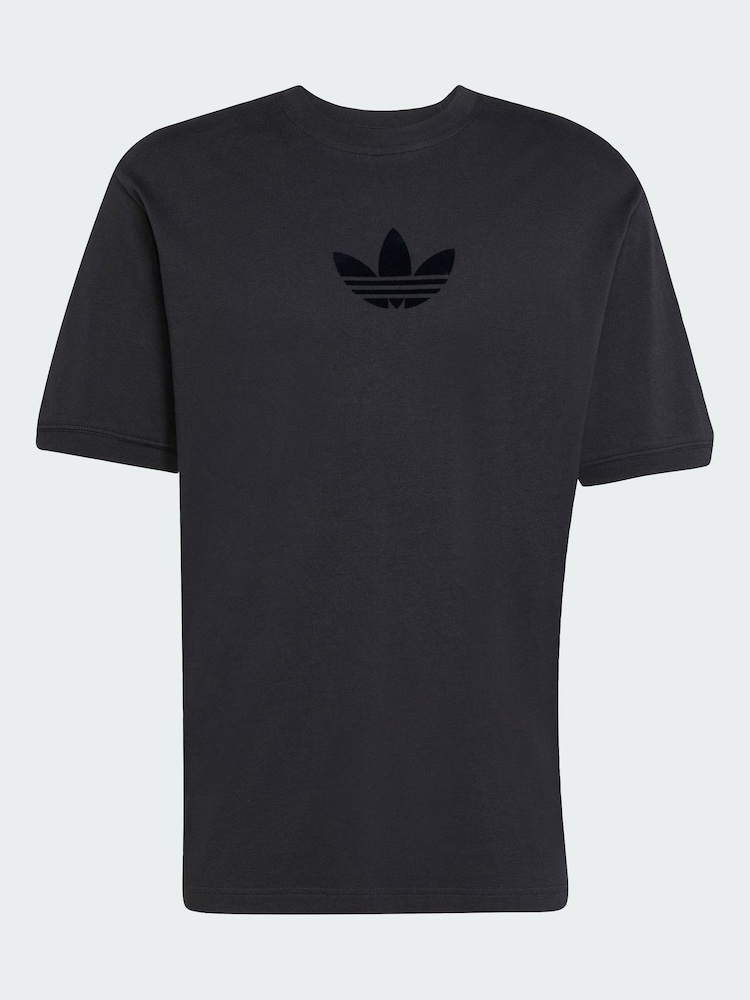 adidas Originals Black Adicolor Loose 2000s Cali T-Shirt - Image 5 of 5