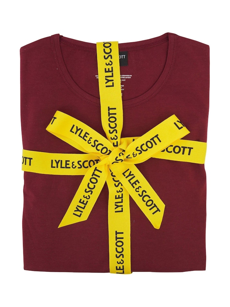 Lyle & Scott Red Charlie Loungewear Set - Image 6 of 6 Lyle & Scott Red Charlie Loungewear Set - Image 6 of 6