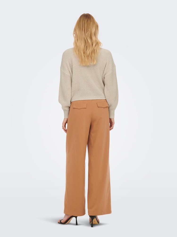 ONLY Natural Button Through Cardigan - Image 2 of 5