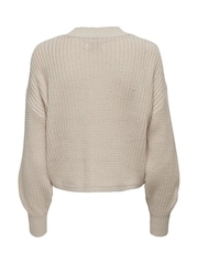 ONLY Natural Button Through Cardigan - Image 5 of 5
