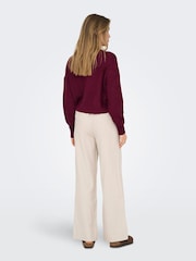 ONLY Red Button Through Cardigan - Image 3 of 6