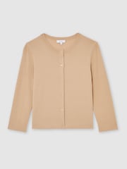Reiss Neutral Mara Cardigan - Image 2 of 6