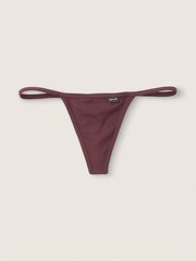 Victoria's Secret PINK Burnt Umber Brown Cotton G String Knicker - Image 1 of 1