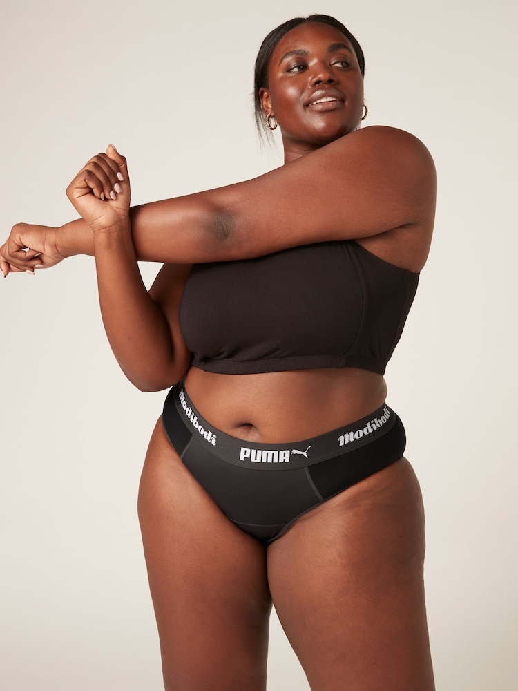 ModiBodi Puma x Modibodi Active Brief ModerateHeavy - Image 1 of 5 ModiBodi Puma x Modibodi Active Brief ModerateHeavy - Image 1 of 5