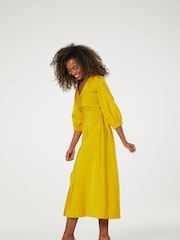 Closet Yellow London Open Back Dress - Image 3 of 5