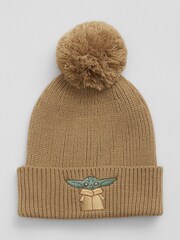 Gap Brown Kids Star Wars Pom Beanie - Image 1 of 1
