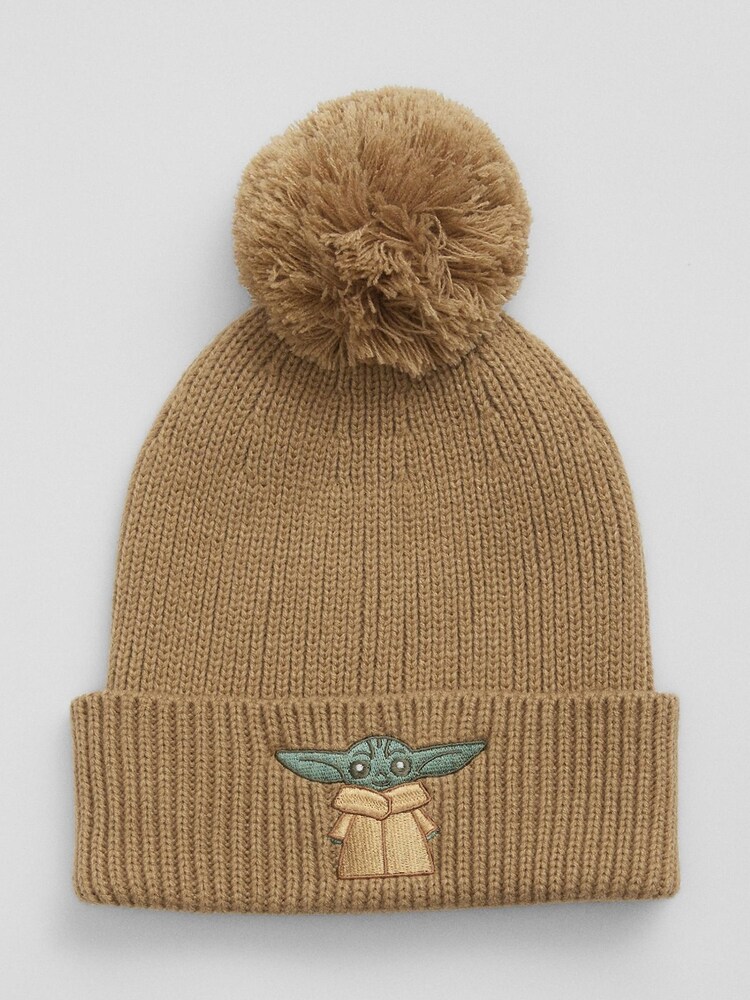 Gap Brown Kids Star Wars Pom Beanie - Image 1 of 1