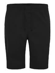 BadRhino Big & Tall Black Elasticated Waist Rugby Shorts - Image 4 of 4
