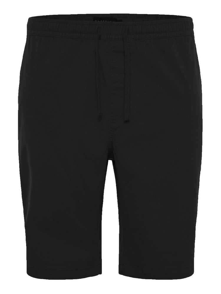 BadRhino Big & Tall Black Elasticated Waist Rugby Shorts - Image 4 of 4