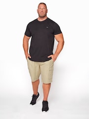 BadRhino Big & Tall Brown Stretch Cargo Shorts - Image 1 of 3