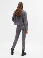 Gap Faded Cropped Denim-Hemd - Bild 2 von 3