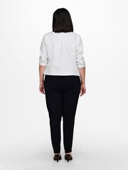 ONLY Curve White Denim Jacket - Image 3 of 3