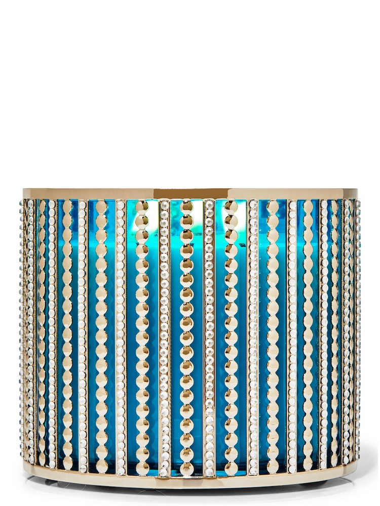 Bath & Body Works Bling Sleeve 3Wick Candle Holder - Image 1 of 1 Bath & Body Works Bling Sleeve 3Wick Candle Holder - Image 1 of 1
