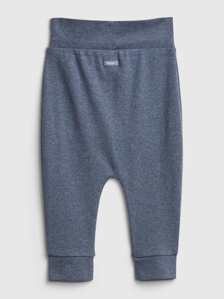 Gap Blue Knit Pull-On Trousers (Newborn - 24mths) - Image 1 of 3