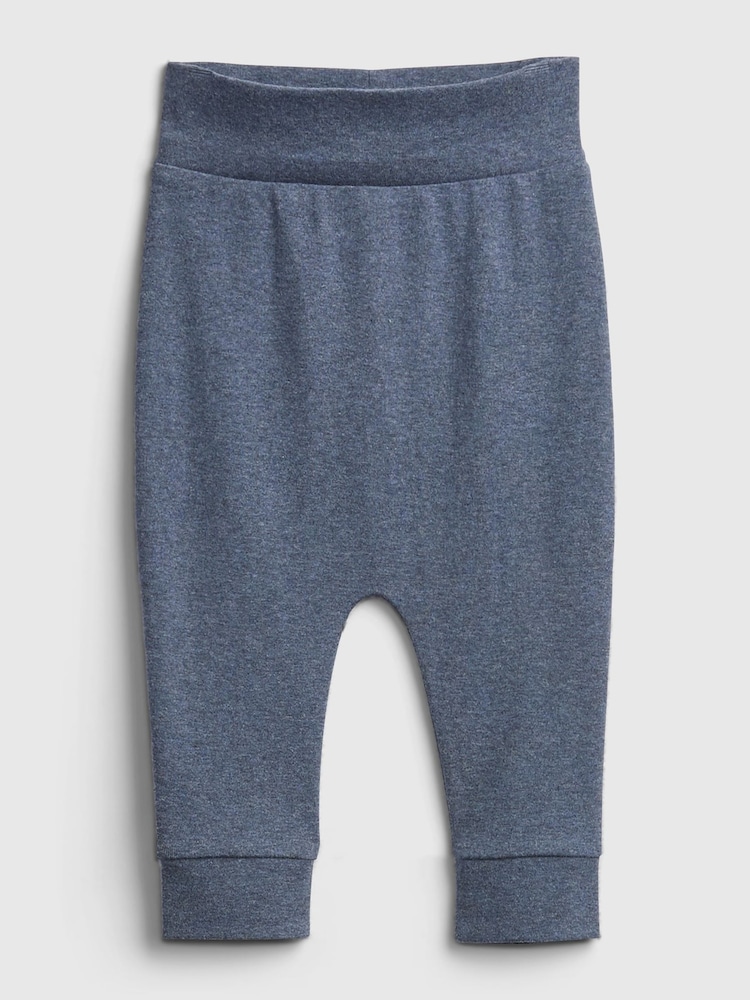 Gap Blue Knit Pull-On Trousers (Newborn - 24mths) - Image 2 of 3