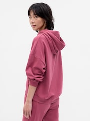 Gap Pink Vintage Soft Arch Logo Long Sleeve Hoodie - Image 2 of 2