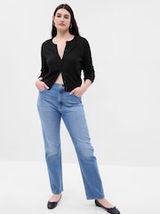 Gap Black Merino Wool Cardigan - Image 4 of 5