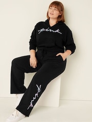 Victoria's Secret PINK Everyday Lounge Campus Crop Hoodie - Image 3 of 4