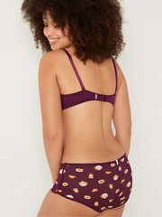 Victoria's Secret PINK Rich Maroon Purple Smooth Push Up T-Shirt Bra - Image 2 of 4