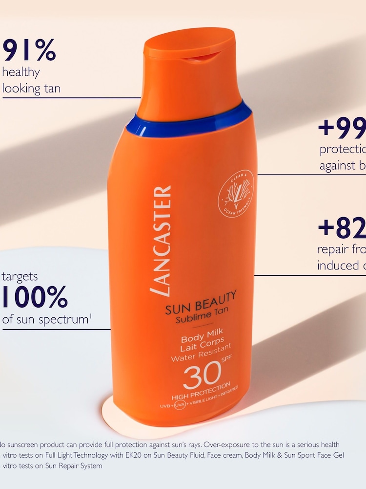 Lancaster Sun Beauty Body Milk SPF30 175ml - Image 2 of 5
