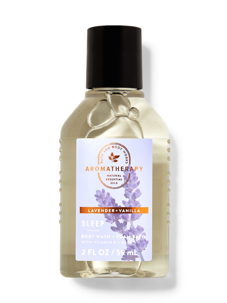 Bath & Body Works Lavender Vanilla Travel Size Body Wash and Foam Bath 3 fl oz / 88 mL - Image 1 of 1