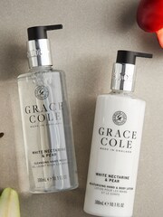 Grace Cole White Nectarine  Pear Hand Care Duo Set 2x300ml - Image 3 of 5