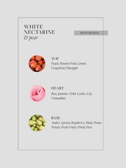 Grace Cole White Nectarine  Pear Hand Care Duo Set 2x300ml - Image 5 of 5