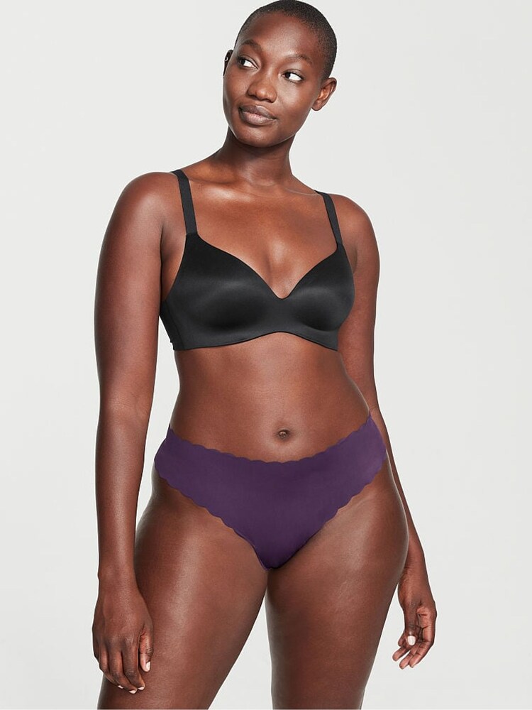 Victoria's Secret Purple No Show Thong Knickers - Image 1 of 3