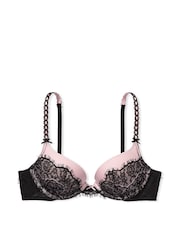 Victoria's Secret Black Padded Lace Push Up Bra - Image 4 of 4