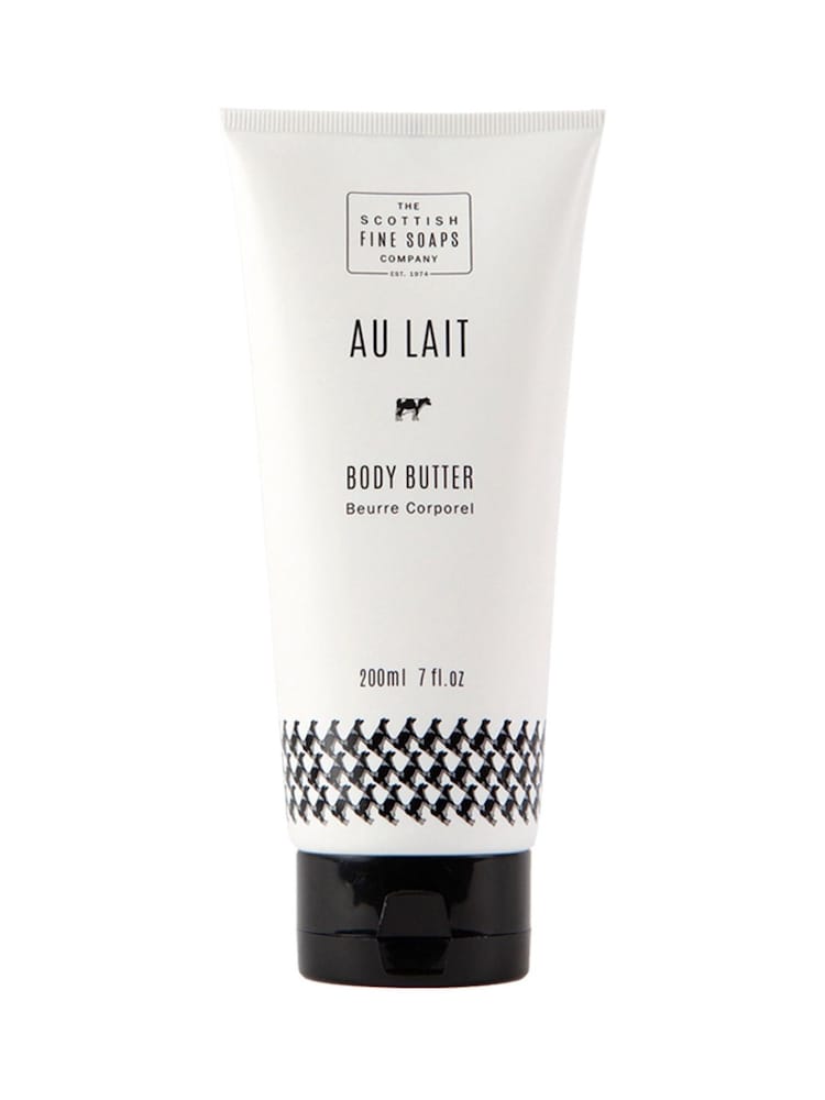 Scottish Fine Soaps Au Lait Body Butter Tube 200ml - Image 1 of 1