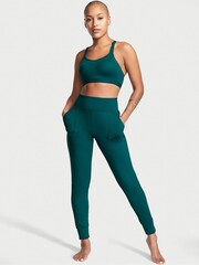 Victoria's Secret Black Ivy Green Smooth Lightly Lined Wired High Impact Sports Bra - Image 3 of 4