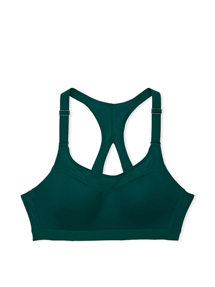 Victoria's Secret Black Ivy Green Smooth Lightly Lined Wired High Impact Sports Bra - Image 4 of 4