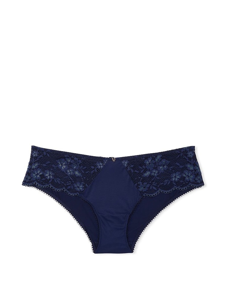 Victoria's Secret Ensign Blue Lace Hipster Knickers - Image 3 of 3
