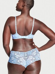 Victoria's Secret Morning Sky Blue Lace Short Knickers - Image 2 of 3