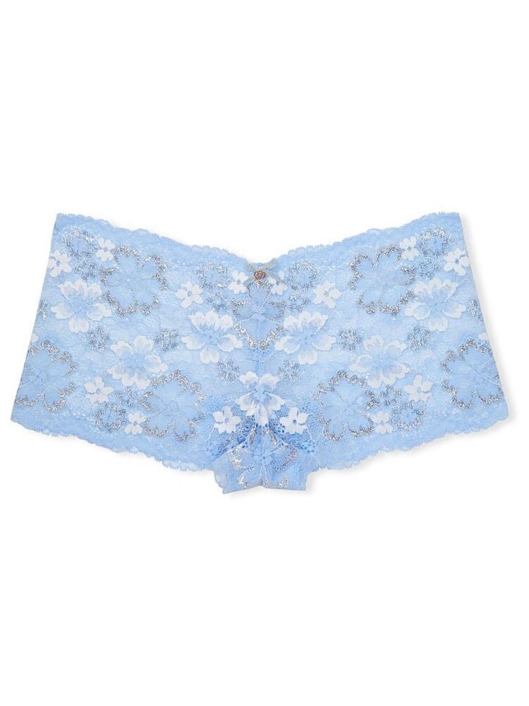 Victoria's Secret Morning Sky Blue Lace Short Knickers - Image 3 of 3 Victoria's Secret Morning Sky Blue Lace Short Knickers - Image 3 of 3