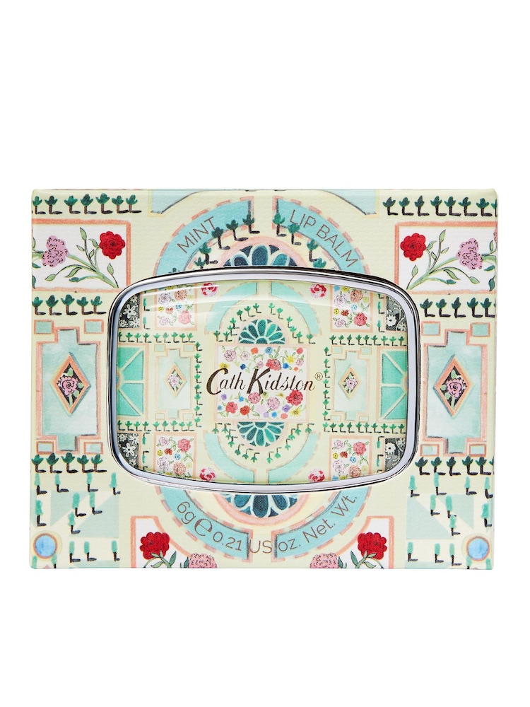 Cath Kidston Garden Path Mirror Compact Lip Balm 6g - Image 1 of 4