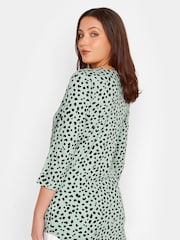 Long Tall Sally Green Henley Top - Image 3 of 4