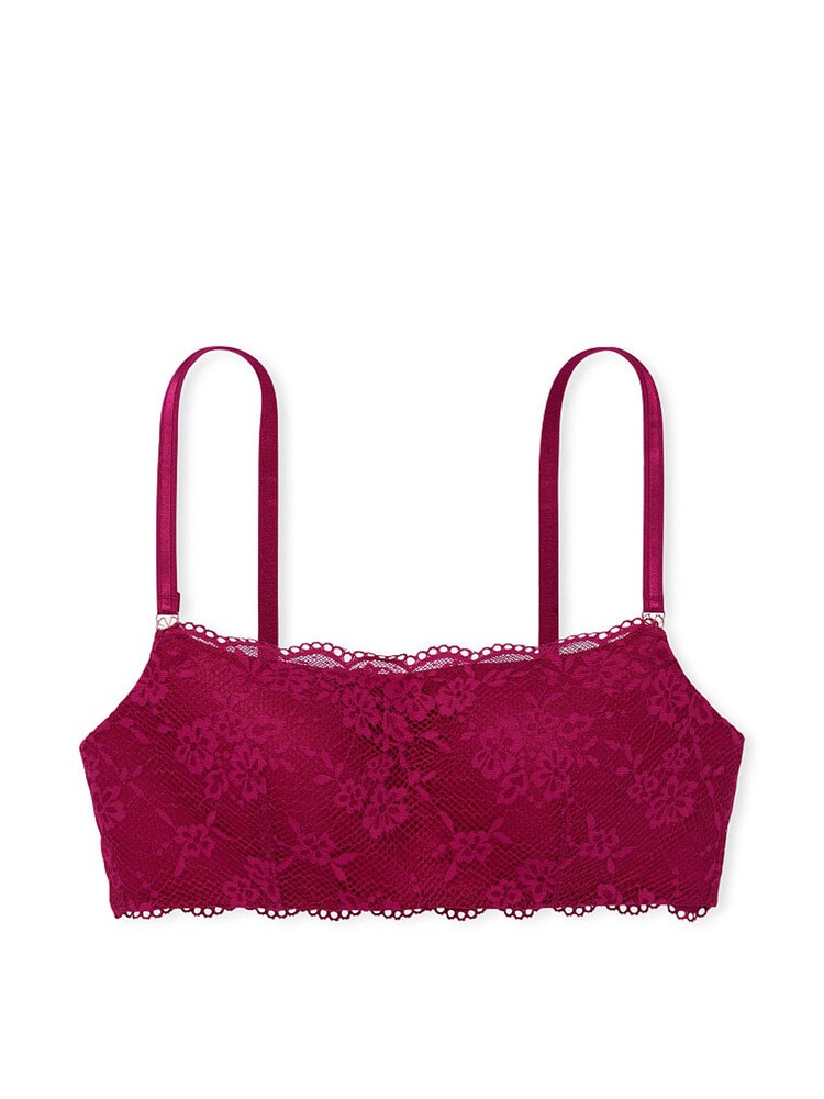 Victoria's Secret Claret Red Smooth Lightly Lined Non Wired Lounge Bra - Image 3 of 3