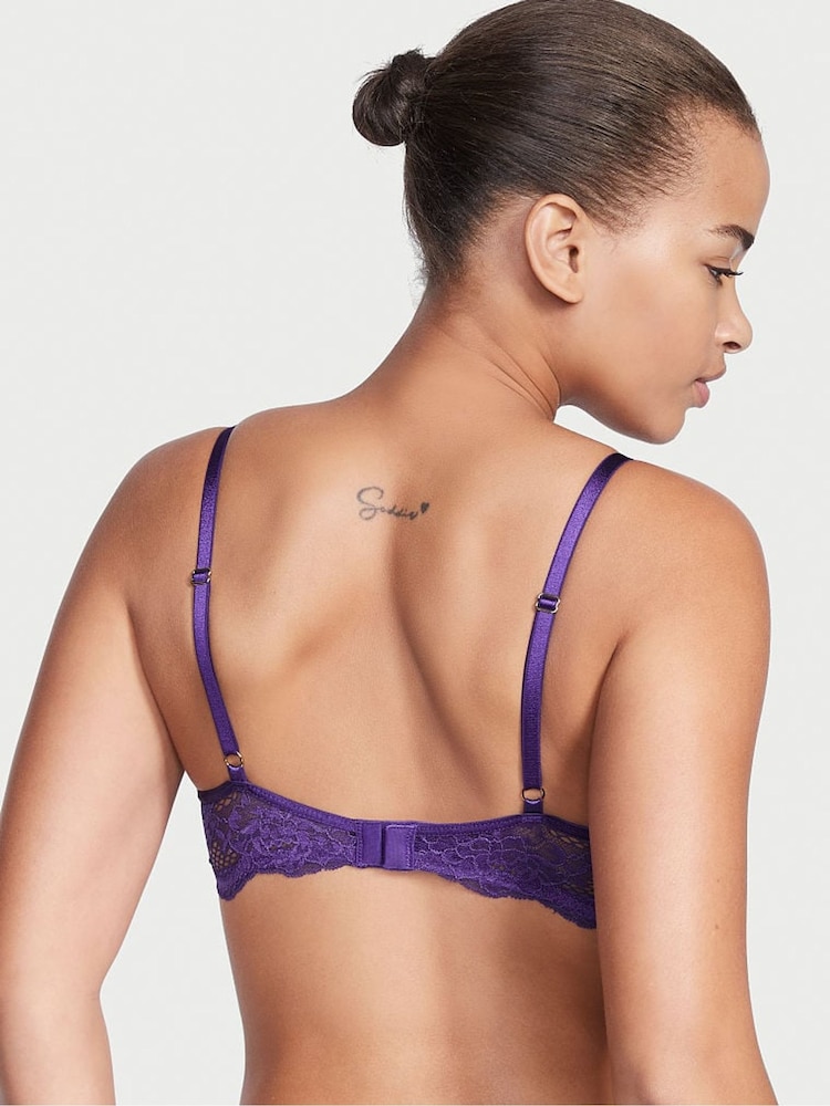 Victoria's Secret Brilliant Purple Very Sexy Bombshell Add 2 Cups Push Up Bra - Image 2 of 3