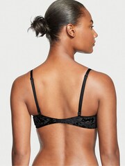 Victoria's Secret Black Lightly Lined TShirt Demi Bra - Image 2 of 4