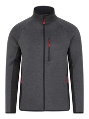 Mountain Warehouse Black Treston Mens Full-Zip Fleece Jacket - Image 1 of 5