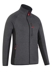 Mountain Warehouse Black Treston Mens Full-Zip Fleece Jacket - Image 2 of 5