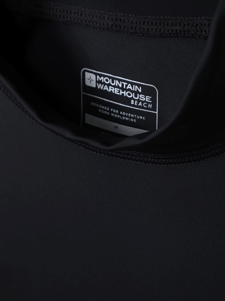 Mountain Warehouse Black Mens UV Rash Vest - Image 4 of 4 Mountain Warehouse Black Mens UV Rash Vest - Image 4 of 4