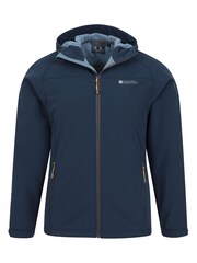 Mountain Warehouse Blue Exodus Mens Showerproof Softshell - Image 5 of 6