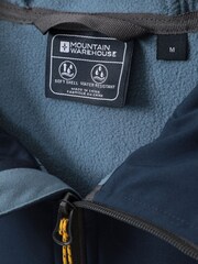 Mountain Warehouse Blue Exodus Mens Showerproof Softshell - Image 6 of 6