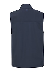 Mountain Warehouse Blue Grasmere Mens Water Resistant, Fleece Lined Gilet - Image 4 of 6