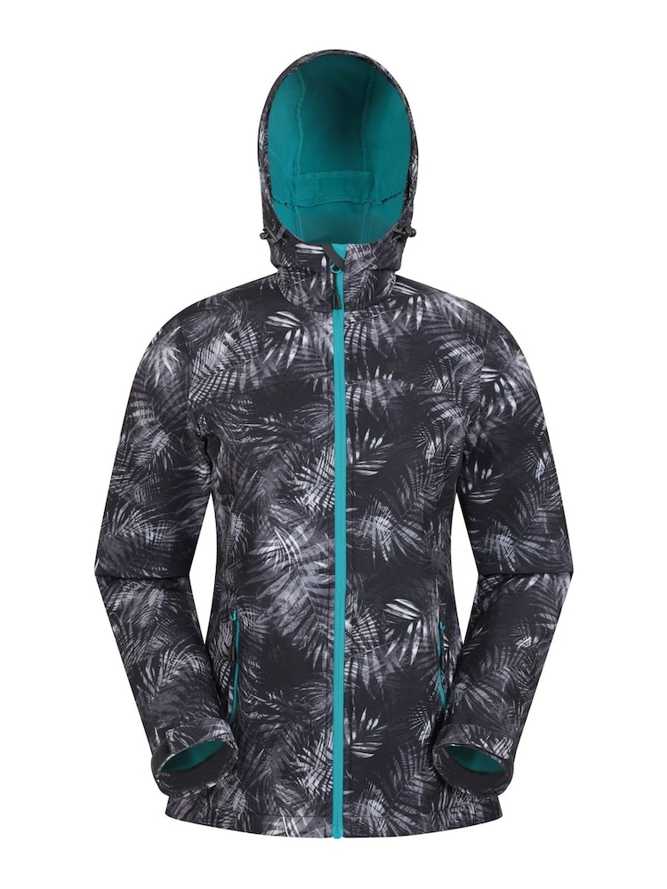 Mountain Warehouse Blue Exodus Womens Softshell Jacket - Image 1 of 6