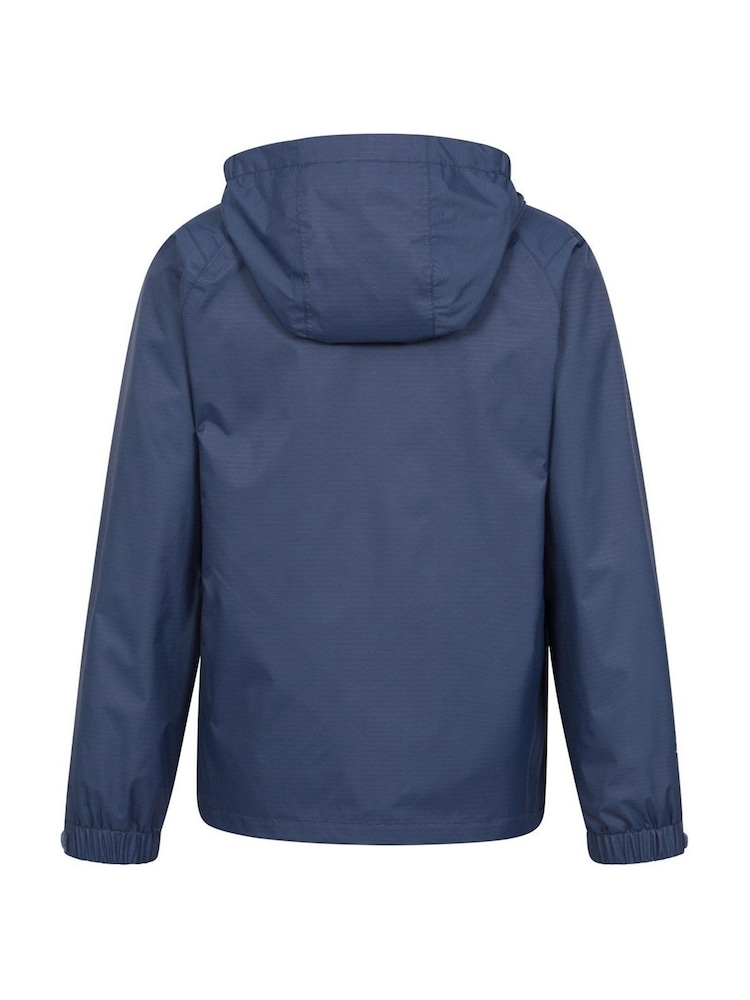Mountain Warehouse Blue Bracken Kids Waterproof 3 In 1 Jacket - Image 2 of 5