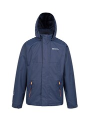 Mountain Warehouse Blue Bracken Kids Waterproof 3 In 1 Jacket - Image 3 of 5