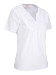 Mountain Warehouse White Paris Womens Embroidered Top - Image 2 of 4